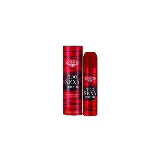 Cuba Too Sexy 34Oz Eau De Parfum For Ladies