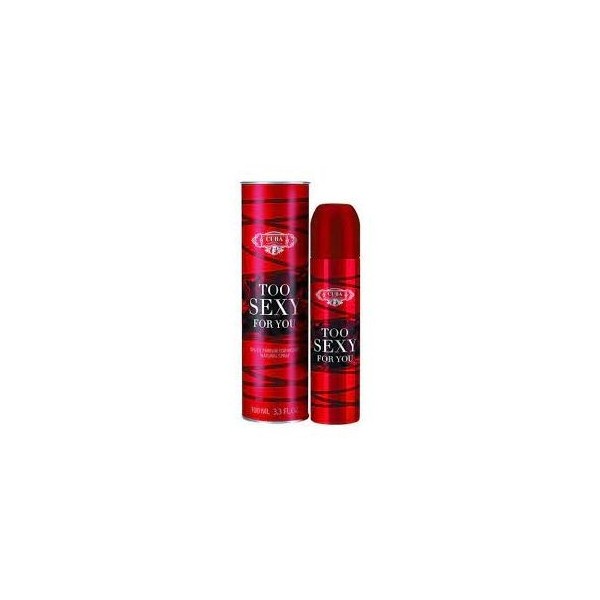 Cuba Too Sexy 34Oz Eau De Parfum For Ladies
