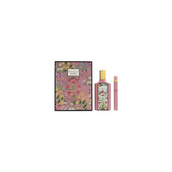 Gucci Flora Gorgeous Gardenia 3.4Oz Edp + Mini Set