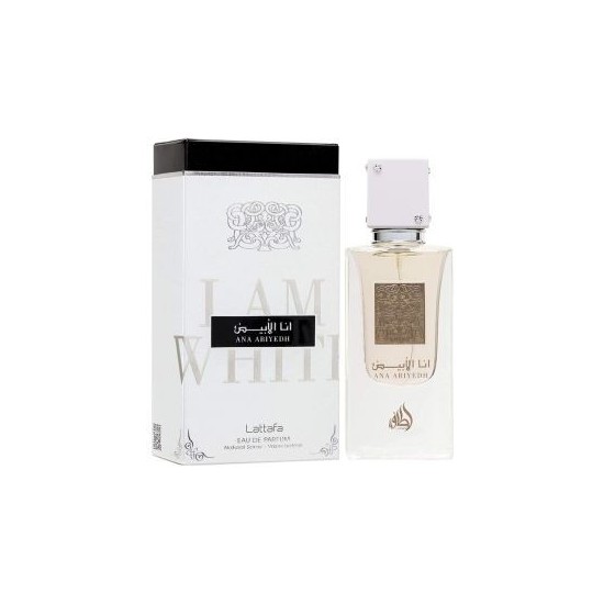 I Am White Ana Abiyedh 3.4Oz Edp By Lattafa