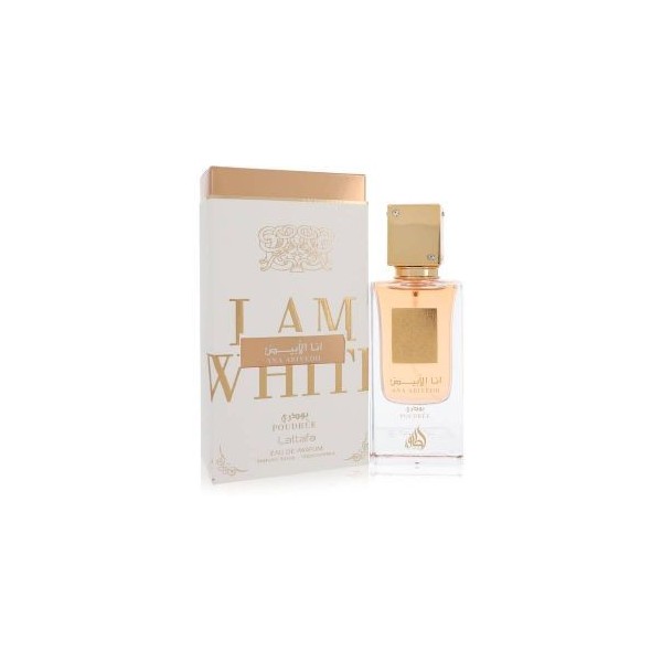 I Am White Poudree By Lattafa 3.4 Oz Eau De Parfum Unisex