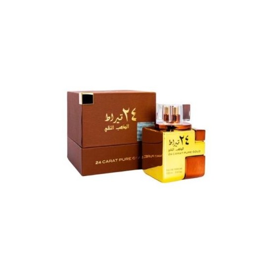 Lattafa 24 Carat Pure Gold 3.4Oz Eau De Parfum