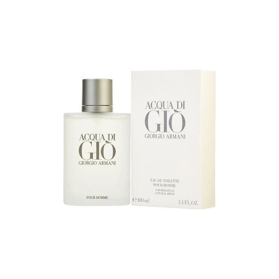 Acqua Di Gio By Giorgio Armani 3.4 Ounce Eau De Toilette For Men