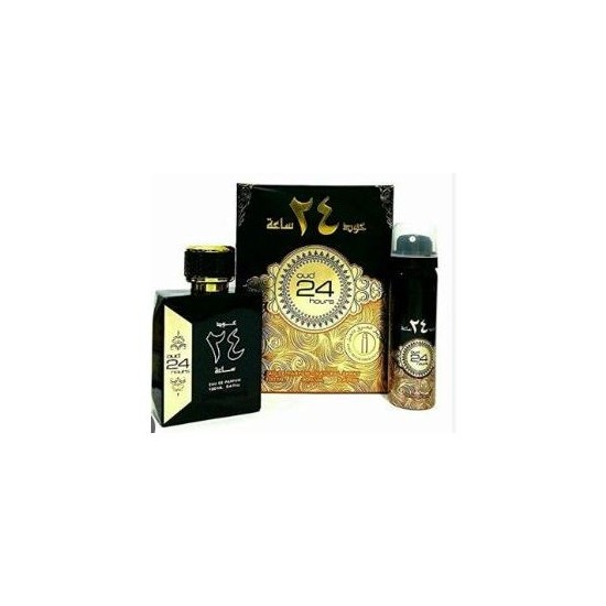 Oud 24 Hours 3.4Oz Edp + 1.7Oz Deo By Ard Al Zaafaran