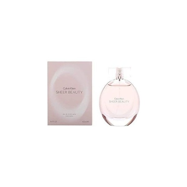 Sheer Beauty By Calvin Klein 3.4 Ounce Eau De Toilette For Women