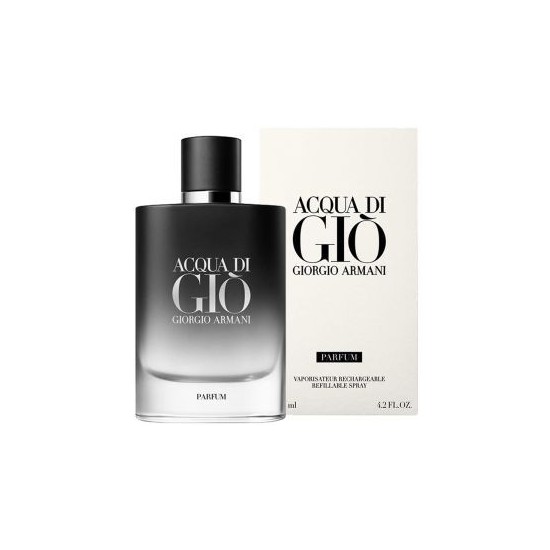 Acqua Gio Men 4.2Oz Parfum Refillable By Armani