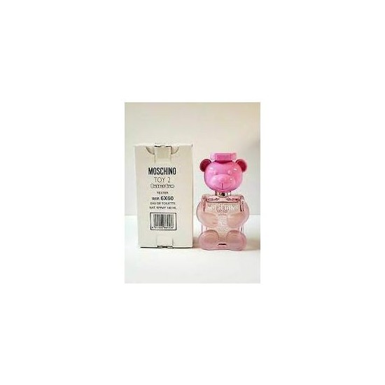 Tester Moschino Toy 2 Bubble Gum 3.4Oz Eau De Toilette For Ladies