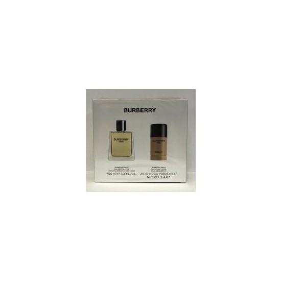Burberry Hero 3.4Oz Edt + Deodorant For Men