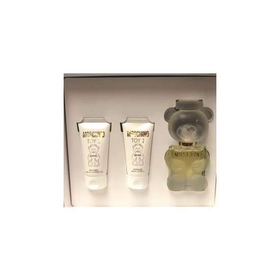 Moschino Toy 2 Gift Set 3.4Oz Edp + 10Ml + 100Ml Lotion