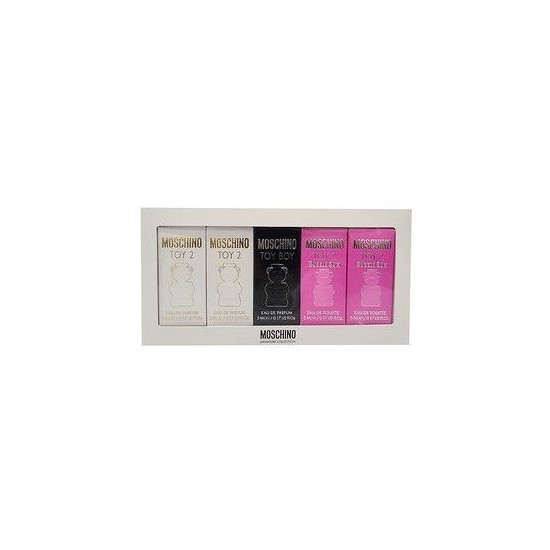 Moschino Toy 5Pc Minis (2Xtoy2, 1Xtoy Boy, 2Xtoy Bubble Gum)