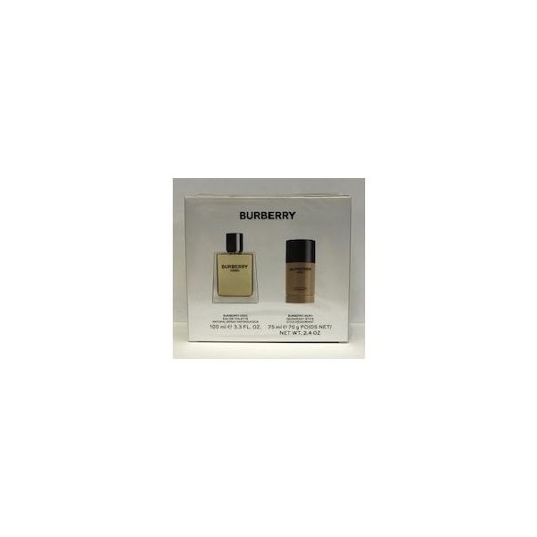 Burberry Hero 3.4Oz Edt + Deodorant For Men