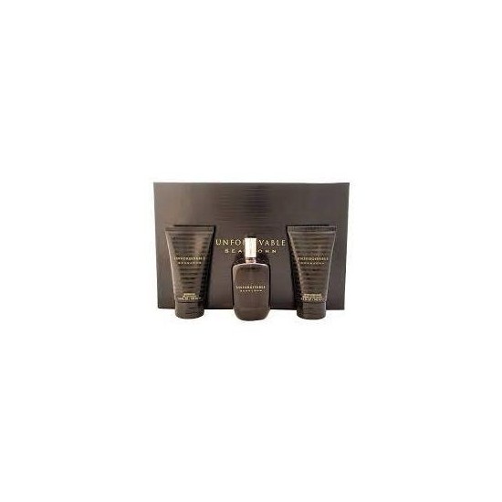 Unforgivable 4.2Oz Edt + 3.4Oz After Shave + 3.4Oz Gel By Sean John