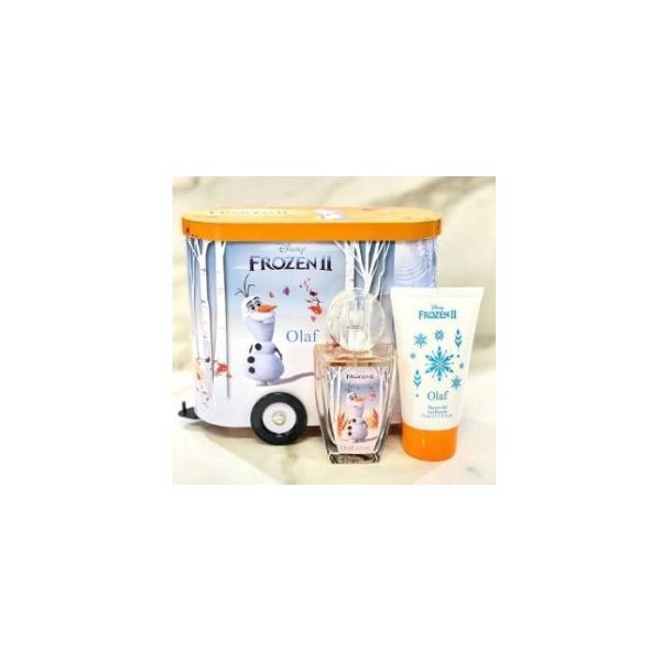 Frozen2 Olaf 1.7Oz+Shower Gel + Tin Train