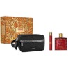 Eros Flame Men 3.4Oz Edp+10Ml Mini+Bag Versace