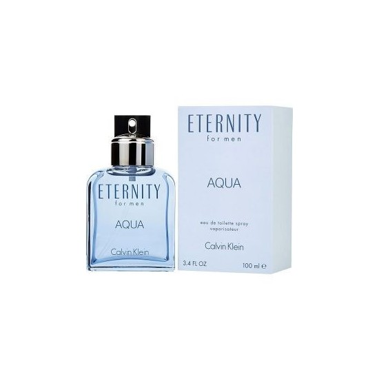 Eternity Aqua By Calvin Klein 3.4 Ounce Eau De Toilette For Men