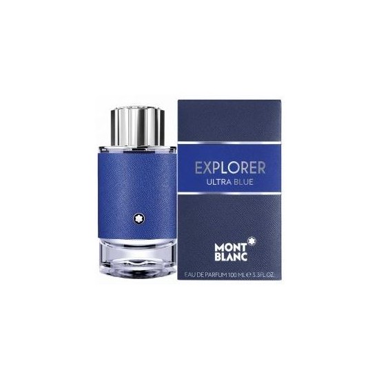 Explorer Ultra Blue By Mont Blanc 3.4Oz Eau De Parfum For Men