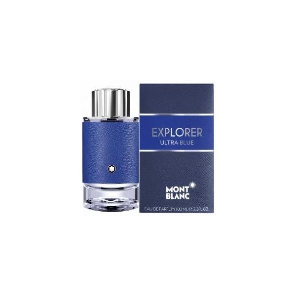 Explorer Ultra Blue By Mont Blanc 3.4Oz Eau De Parfum For Men