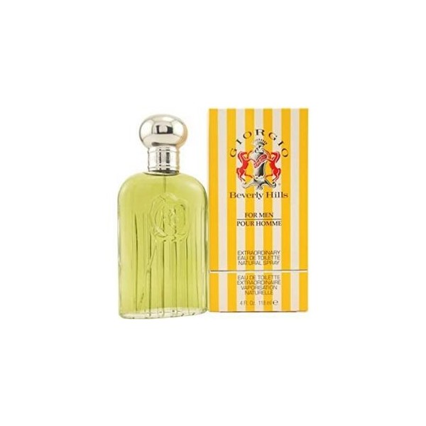 Giorgio By Baverly Hills 4Oz Eau De Toilette For Men