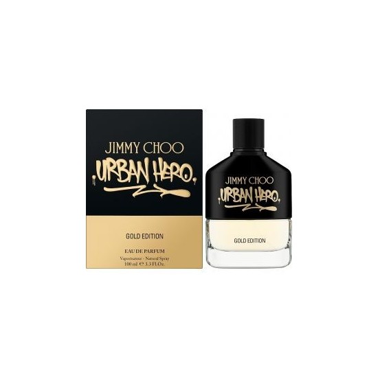 Jimmy Choo Urban Hero Gold Edtion 3.4Oz Eau De Parfum For Men