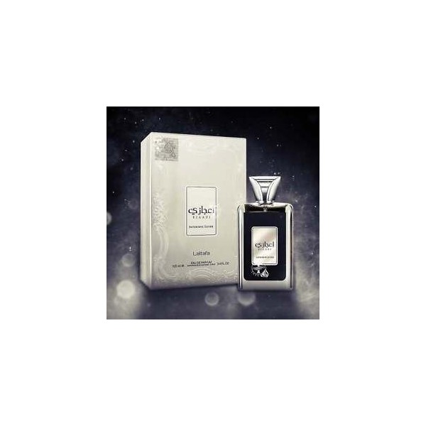 Lattafa Ejaazi Intensive Silver 3.4Oz Eau De Parfum