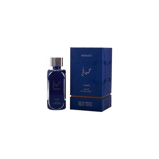 Lattafa Hayaati Al Maleky (Blue) 3.4Oz Eau De Parfum