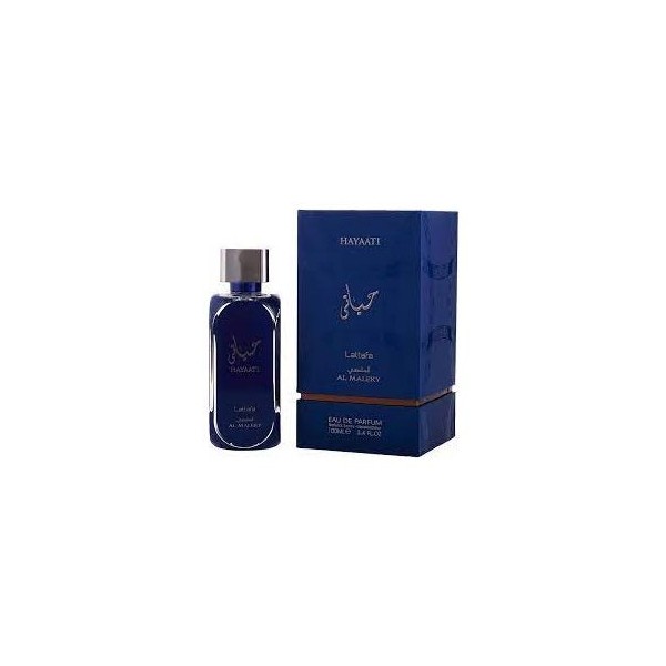 Lattafa Hayaati Al Maleky (Blue) 3.4Oz Eau De Parfum