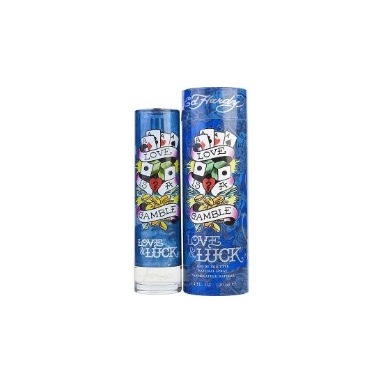 Love And Luck By Ed Hardy 3.4Oz Eau De Toilette For Men