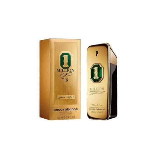 One Million Golden Oud Parfum Intense 3.4Oz By Paco Rabanne