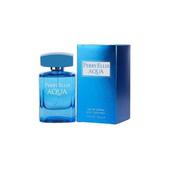 Perry Ellis Aqua By Perry Ellis 3.4 Ounce Eau De Toilette For Men