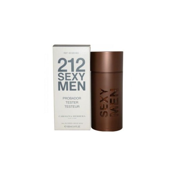 Tester 212 Sexy Men 3.4Oz Eau De Toilette By Carolina Herrera