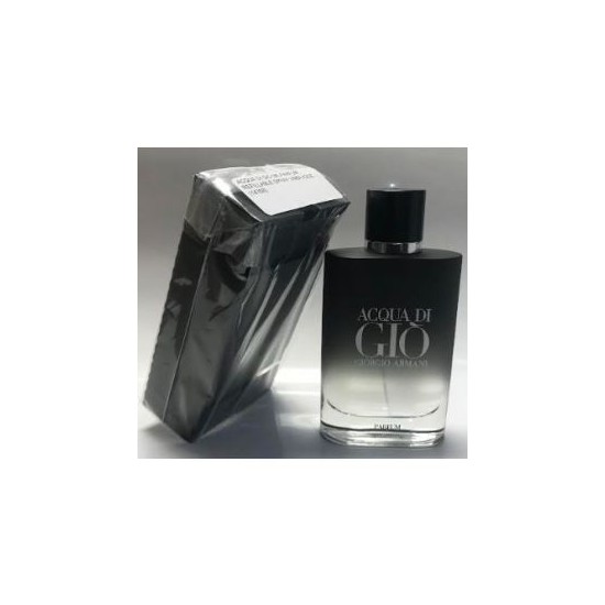 Tester Acqua Gio Men 4.2Oz Parfum Refillable By Armani