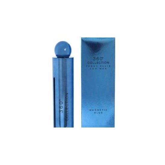 360 Collection Magnetic Blue 3.4Oz Edt For Men By Perry Ellis