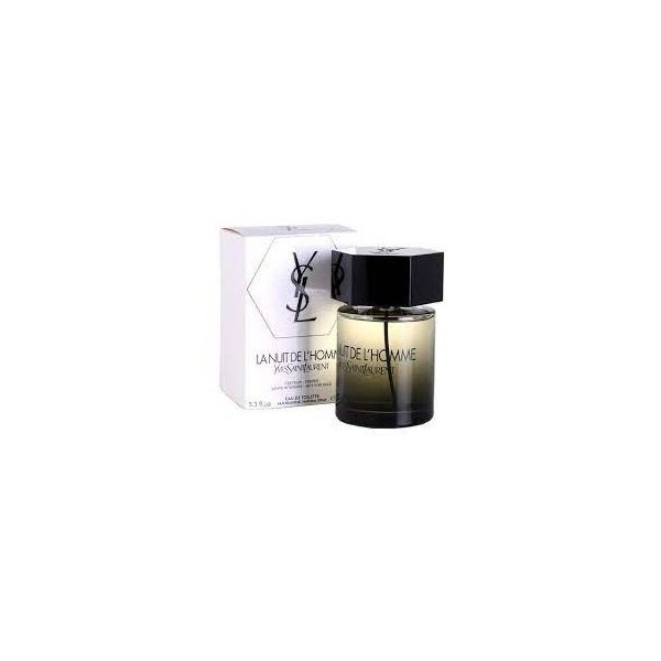 Tester Ysl Lhomme Nuit 3.4Oz Eau De Toilette For Men
