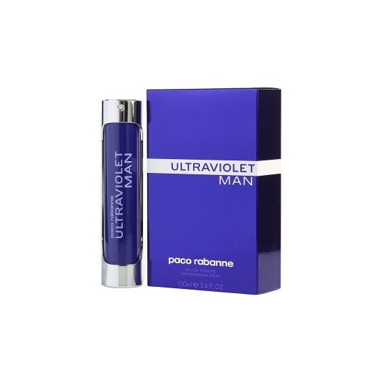 Ultraviolet By Paco Rabanne 3.4 Ounce Eau De Toilette For Men