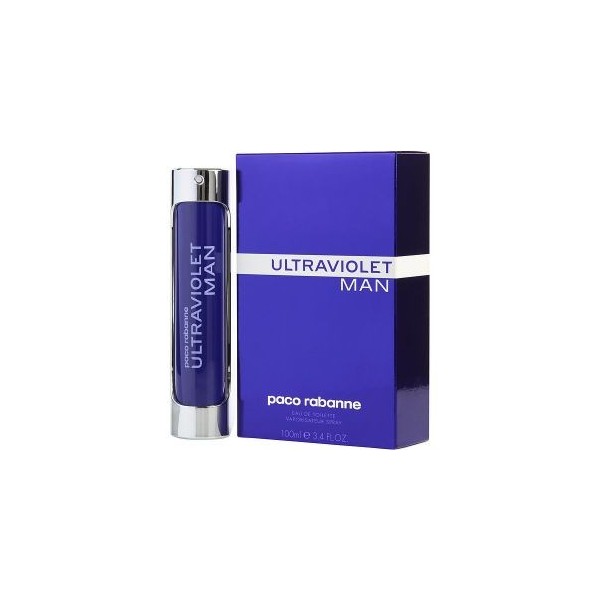 Ultraviolet By Paco Rabanne 3.4 Ounce Eau De Toilette For Men