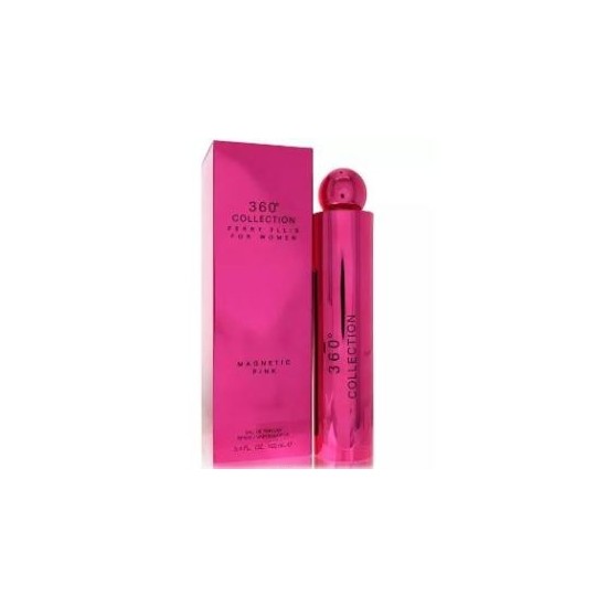 360 Collection Magnetic Pink 3.4Oz Edt By Perry Ellis